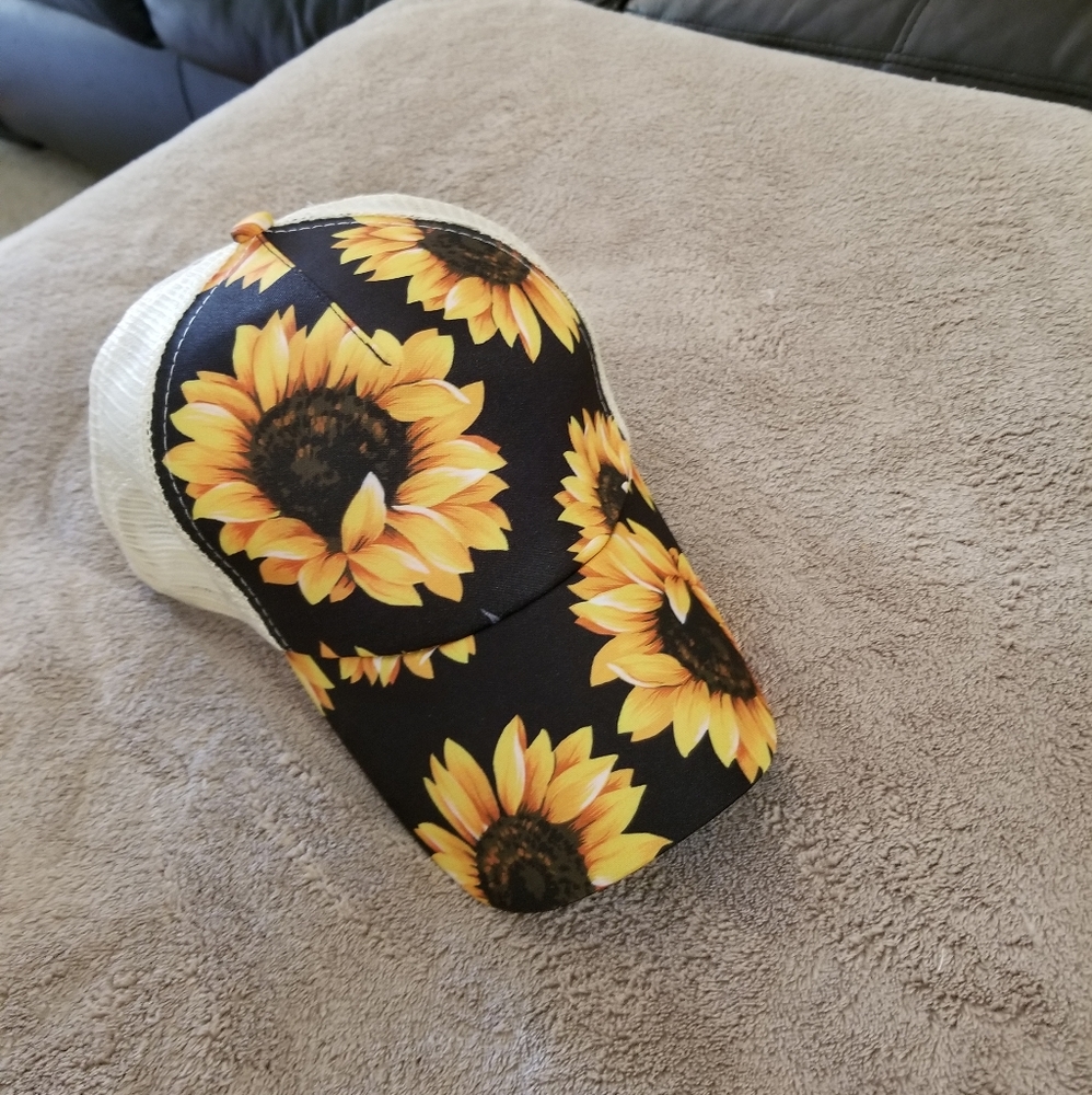 Sunflower Baseball Cap